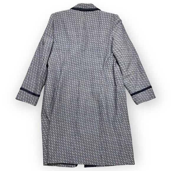 Ailes Vintage Designer Long Trench Jacket - Womens Large - Picture 4 of 5